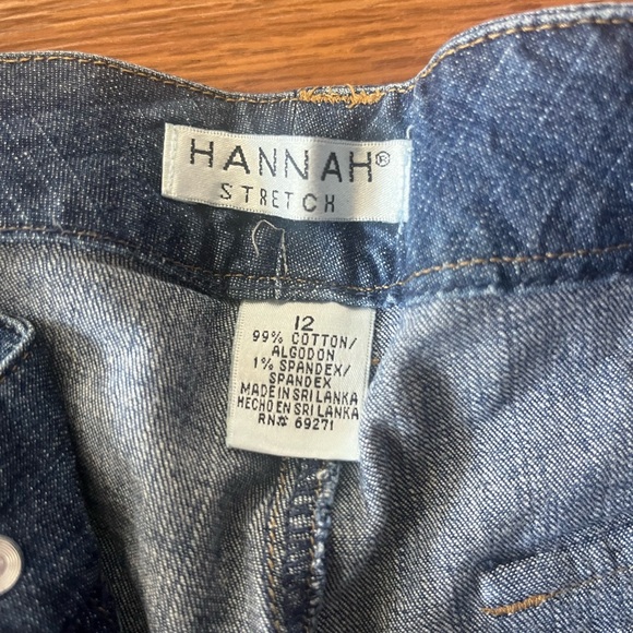 Hannah Stretch Blue Jeans - Picture 2 of 3